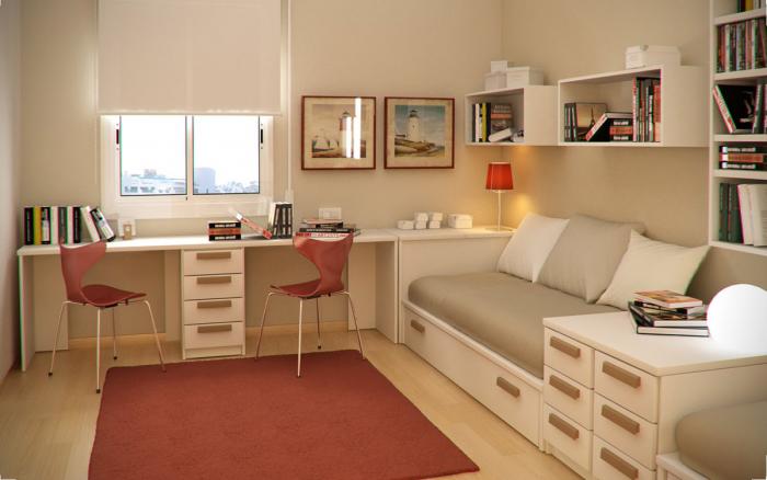 Комнаты для подростка в стиле минимализм