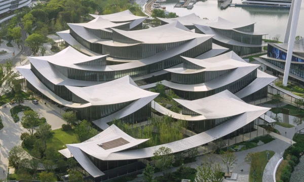 Музей современного искусства близок к завершению в Сучжоу, Китай