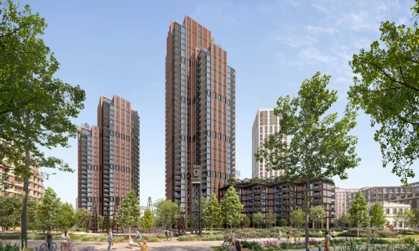 Представлены две новые жилые башни King&#39;s Road Park, Великобритания