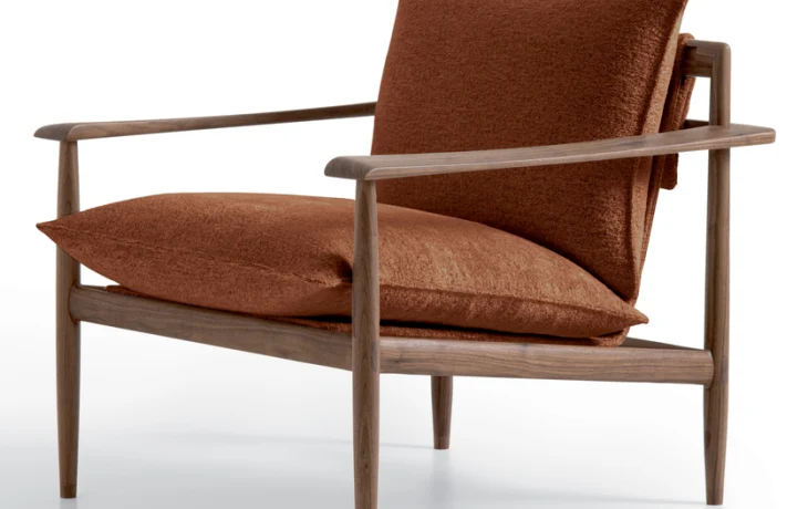 Италия-Япония: кросс-культурные кресла в гостиную