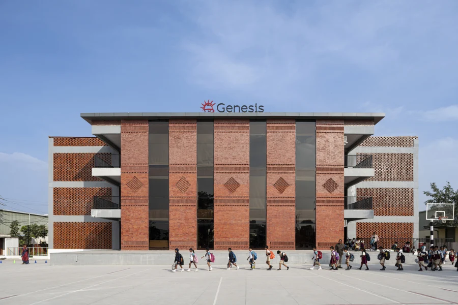 Новая международная школа Genesis в городе Туркаямджал, Индия