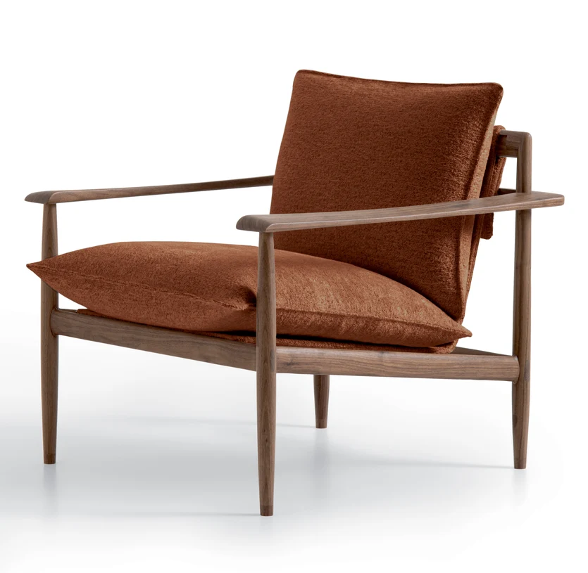 Италия-Япония: кросс-культурные кресла в гостиную