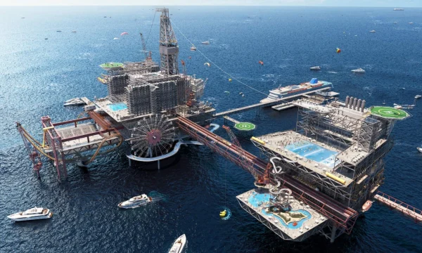 Саудовская Аравия превращает нефтяную вышку в парк развлечений