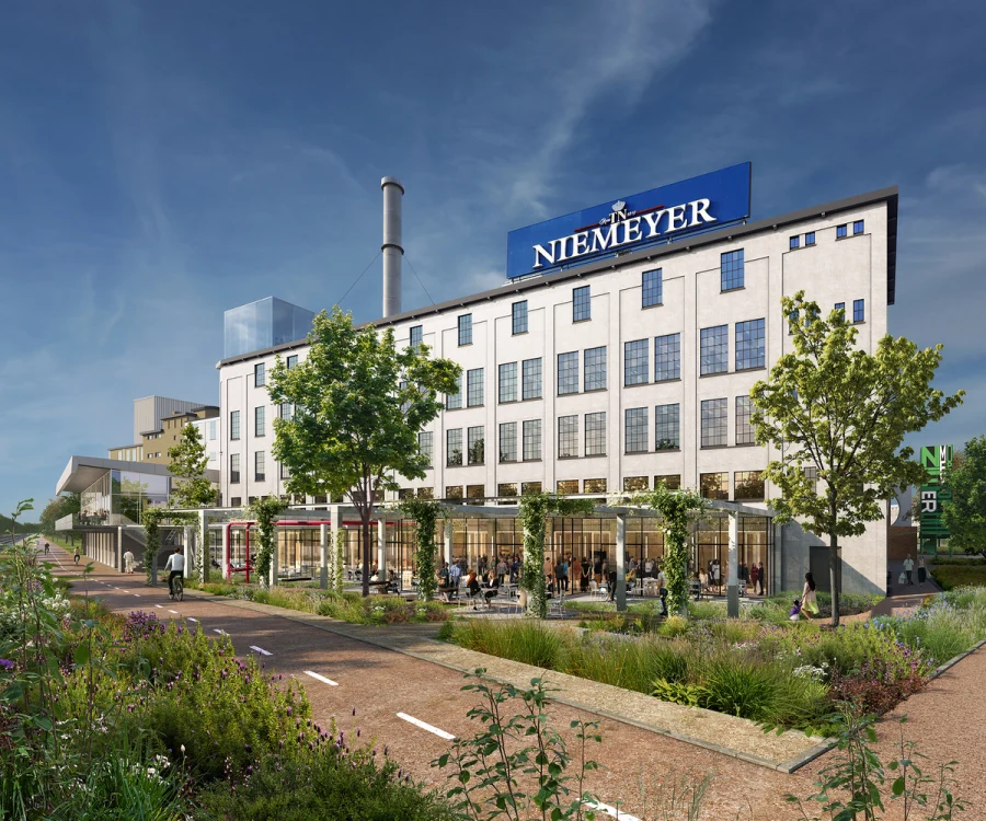 Многофункциональный городской комплекс в Гронингене, Нидерланды