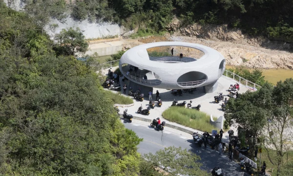 Завершена новая смотровая площадка в городе Хуэйчжоу, Китай