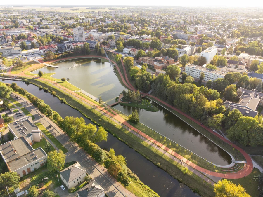 Реконструкция парка Сенваге в городе Паневежис, Литва