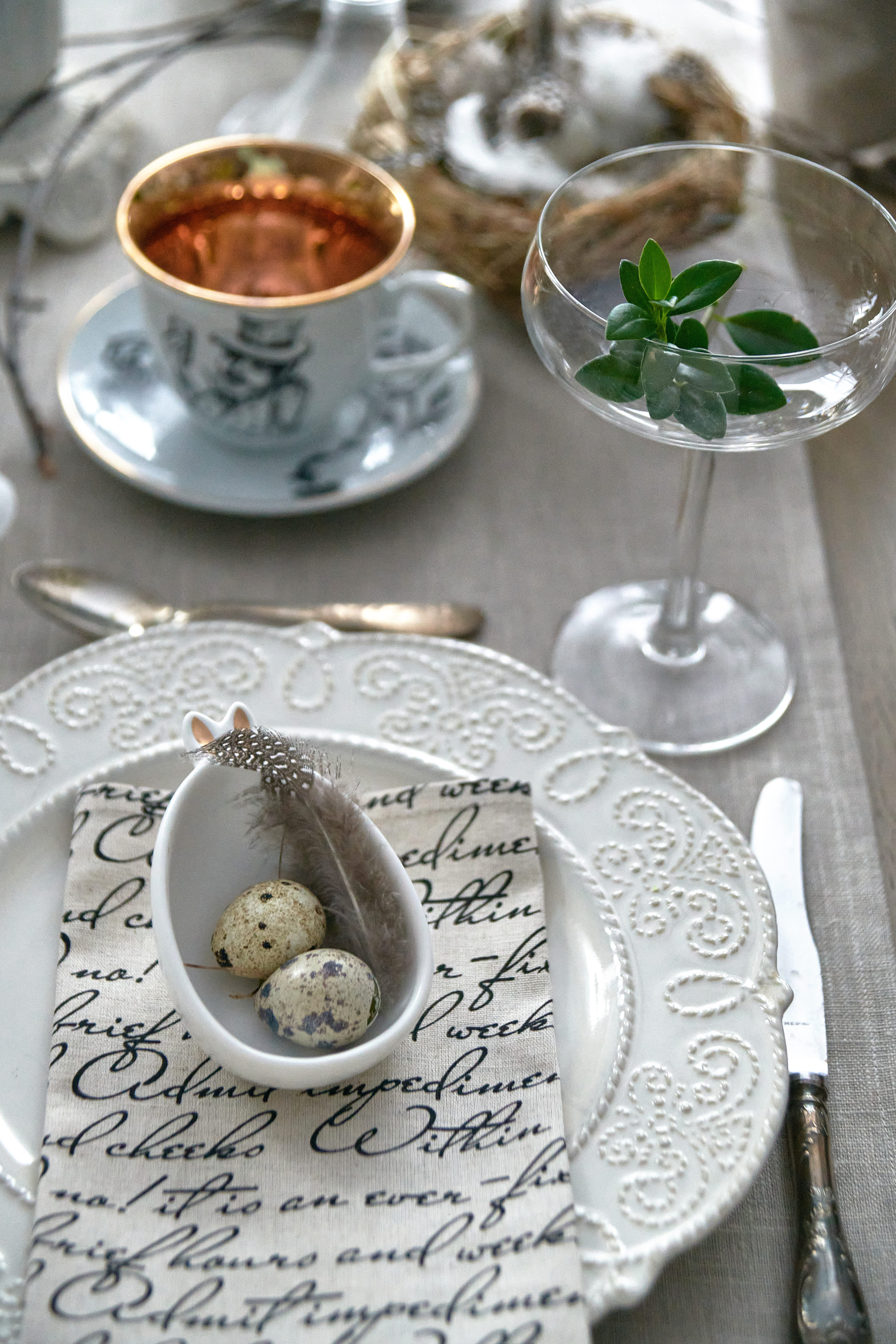 Пасхальная сервировка от дизайнера Татьяны Фроловой