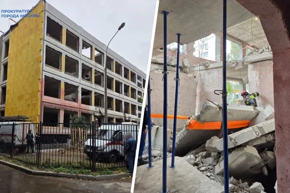 Учебный год в России начался с обрушения школ