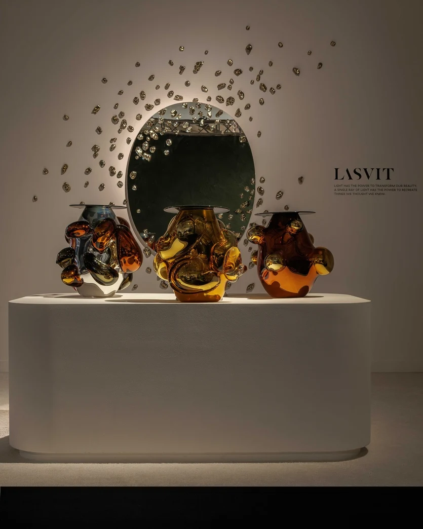 Зеркало в стиле дюн &mdash; в арт-гостиную