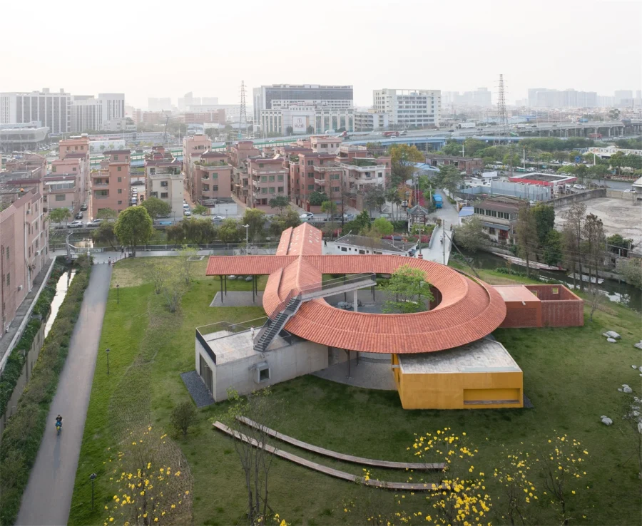 Завершён парк "Старый дракон Янбу" в городе Фошань, Китай