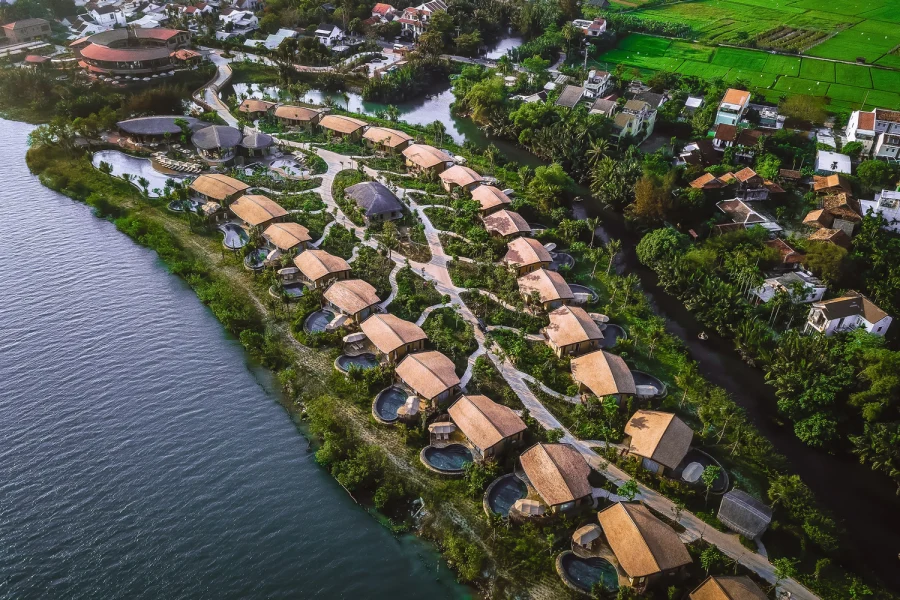 Новый отель Namia River Retreat в городе Хайан, Вьетнам Новый отель Namia River Retreat в городе Хайан, Вьетнам