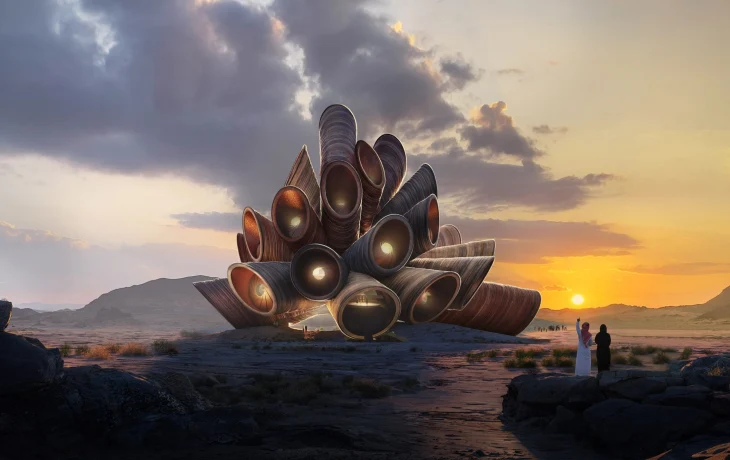 Студия Heatherwick представляет &laquo;космическую обсерваторию&raquo; в Аль-Уле