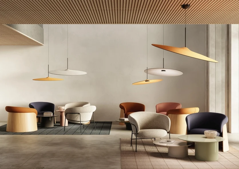 Лампы, которые поглощают звук: новинка итальянского дизайна Лампы, которые поглощают звук: новинка итальянского дизайна