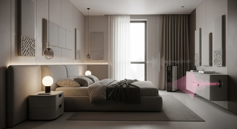 Свет, звук, мелатонин: научный подход к интерьеру спальни