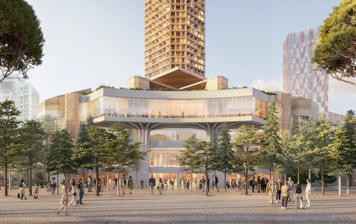Herzog &amp; de Meuron реконструирует Дворец конгрессов в Тиране, Албания