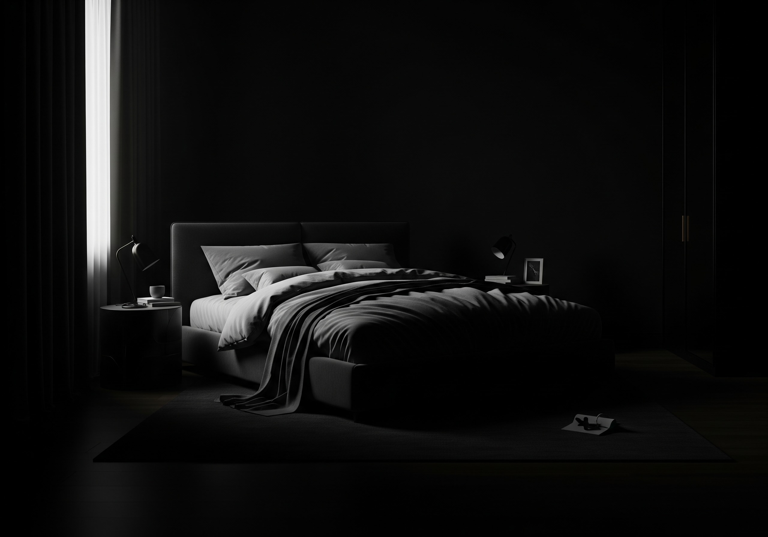 Темная материя: почему светлая спальня ворует наш мелатонин