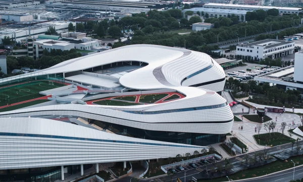 Глобулярный Центр Синьчана в провинции Чжэцзян, Китай