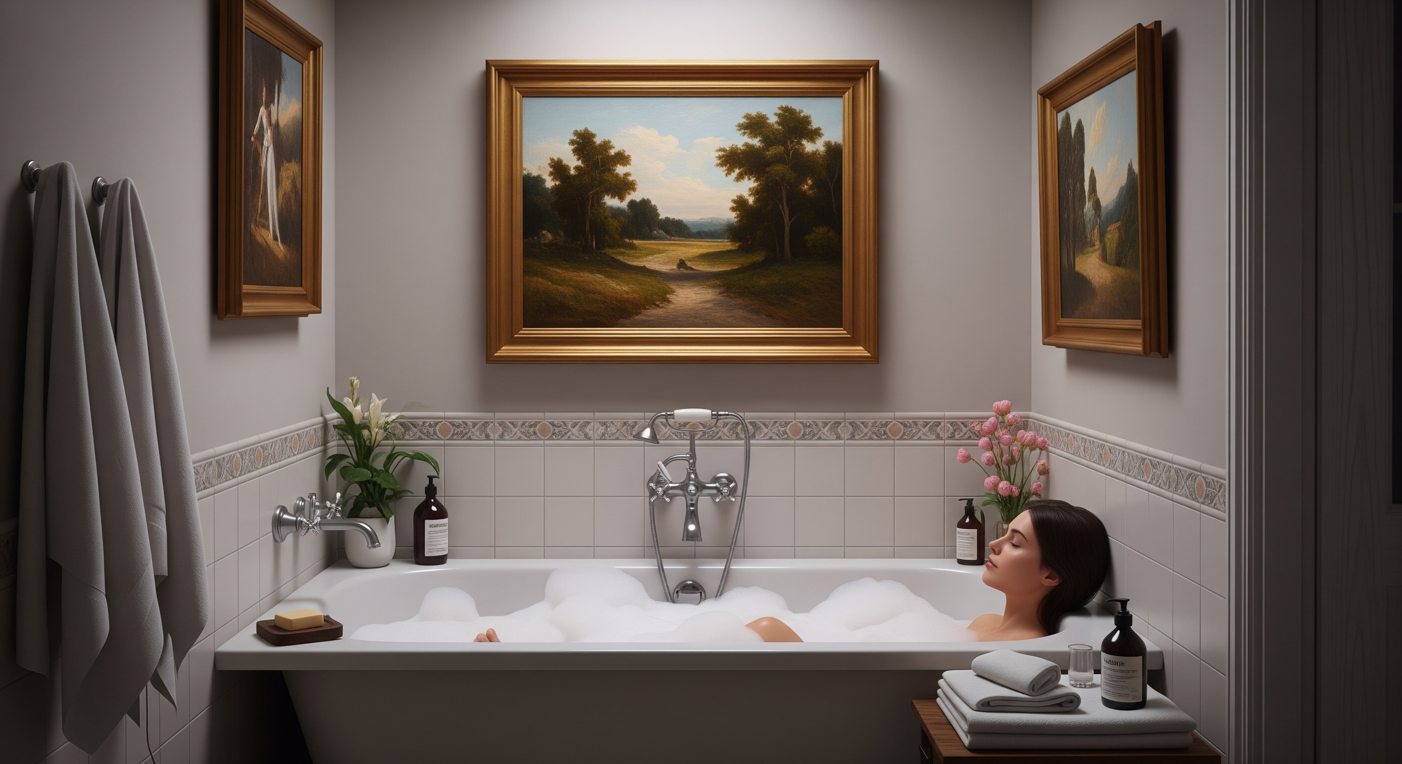 Ванная как жилая комната: анатомия абсолютного покоя