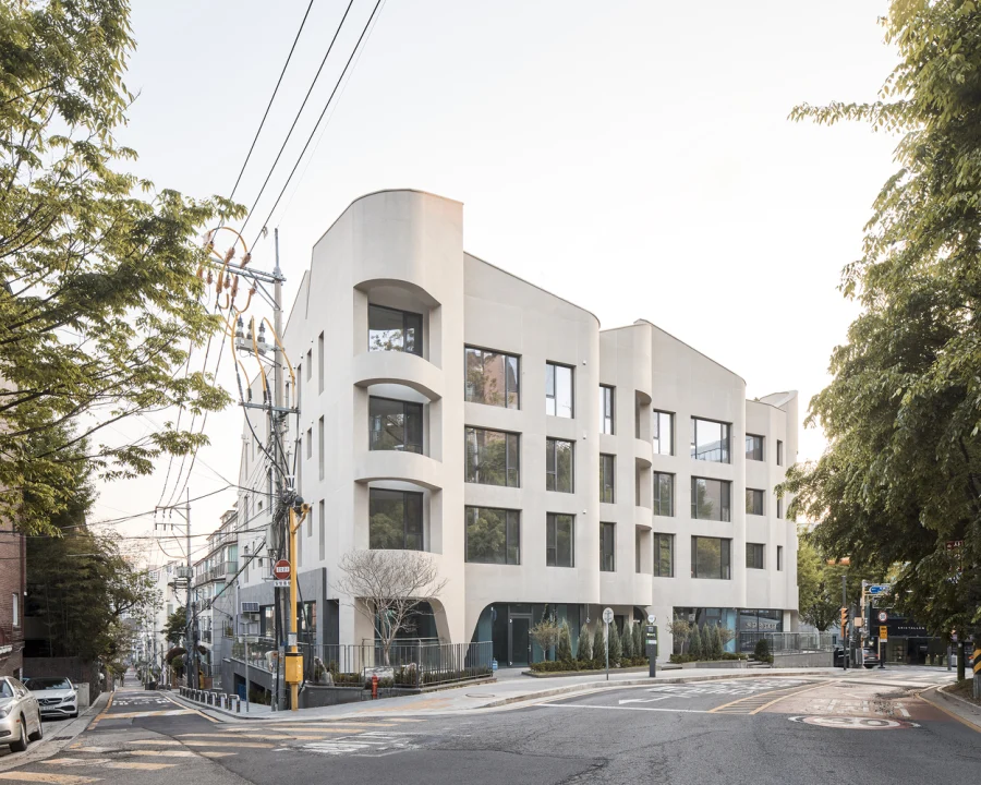 Жилой "Дом на вершине" в городе Сеул, Южная Корея Жилой "Дом на вершине" в городе Сеул, Южная Корея