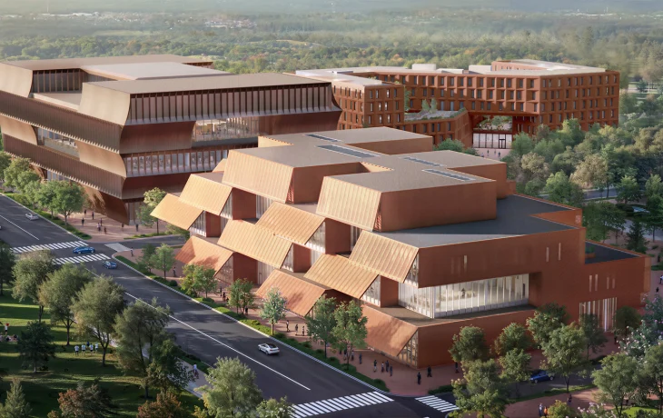 Компания BIG спроектирует кампус STEM University в Арканзасе, США