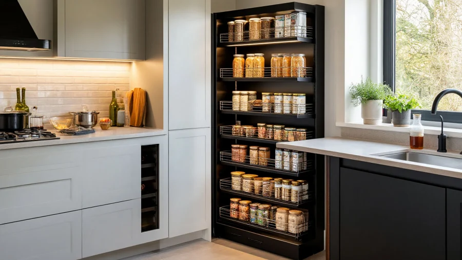 Умная кладовая: как добавить порядок на кухне без ремонта