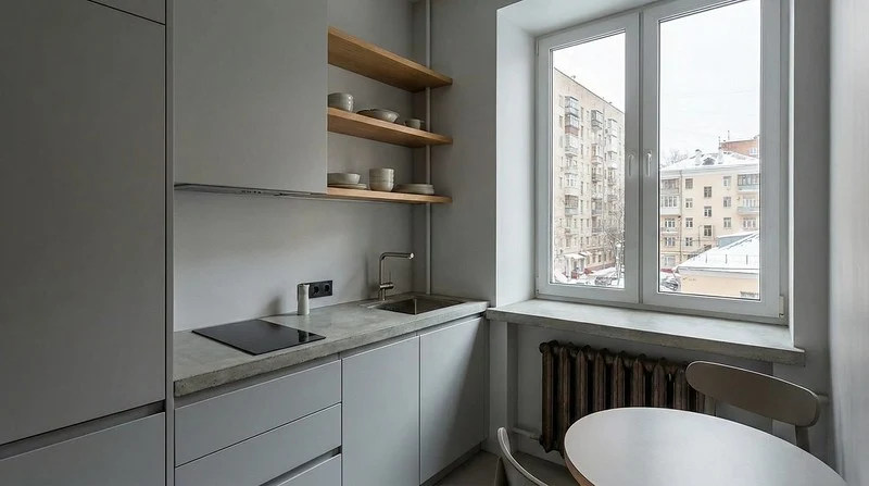 прямая кухня