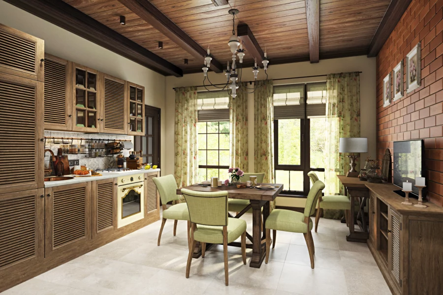 Дизайн загородного дома "Country Loft"-2