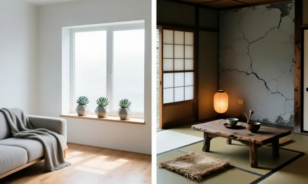 Скандинавский минимализм vs. японский ваби-саби: где искать гармонию?