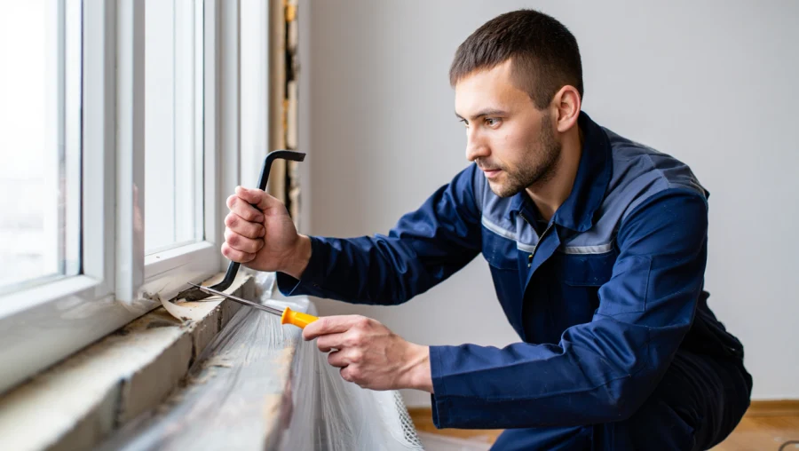 Замена пластикового подоконника в Москве: сколько стоит и как проходит монтаж?