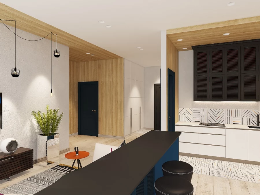 Colorful loft