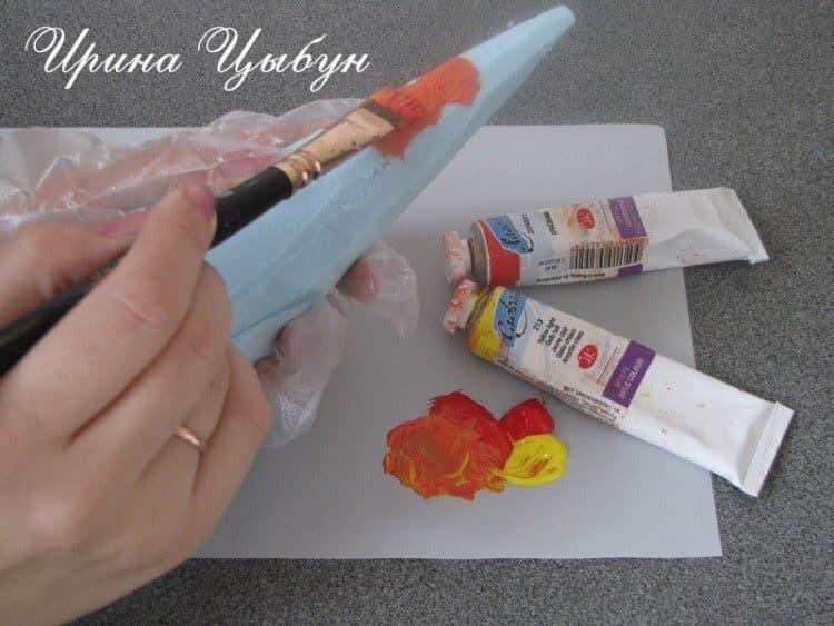 Бюджетная альтернативная ёлочка своими руками 3.JPG