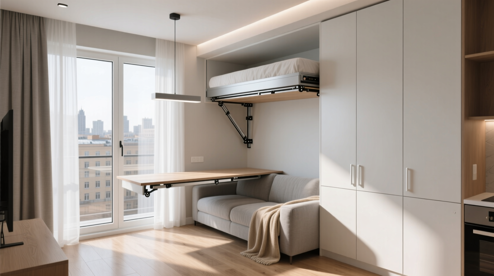 Дизайн малогабаритной квартиры: 15 проверенных способов увеличить пространство Дизайн малогабаритной квартиры: 15 проверенных способов увеличить пространство