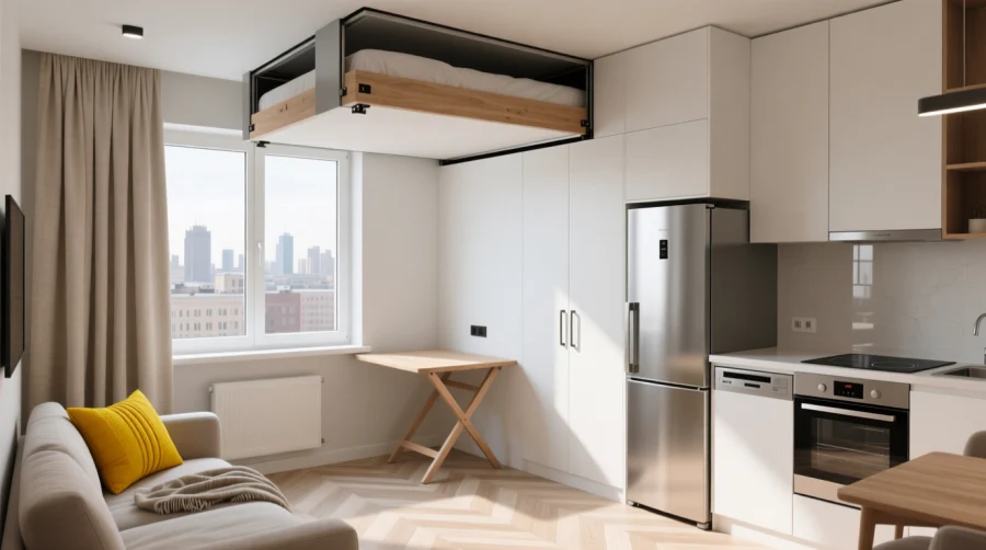 Дизайн малогабаритной квартиры: 15 проверенных способов увеличить пространство