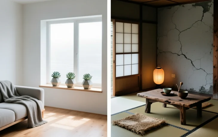 Скандинавский минимализм vs. японский ваби-саби: где искать гармонию?