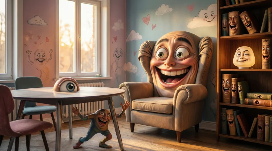 Мебель с эмоциями: как интерьер заставляет смеяться, удивляться и возвращаться снова