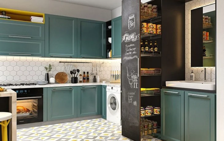 Умная кладовая: как добавить порядок на кухне без ремонта 1